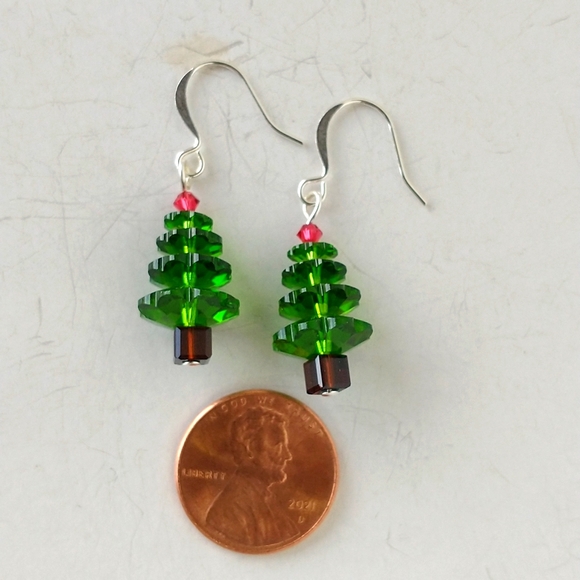 Swarovski Christmas 🎄 earrings - Picture 2 of 4